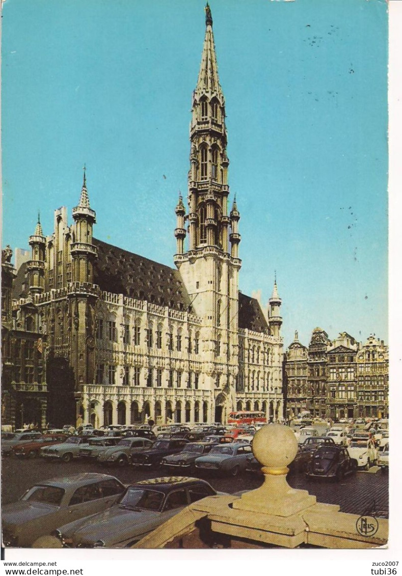 BRUXELLES - POSTE TARGHETTA"ANNIVERSAIRE DE LA DECLARATION UNIVERSELLE...........................1973,HOTEL DE VILLE, - Lettres & Documents