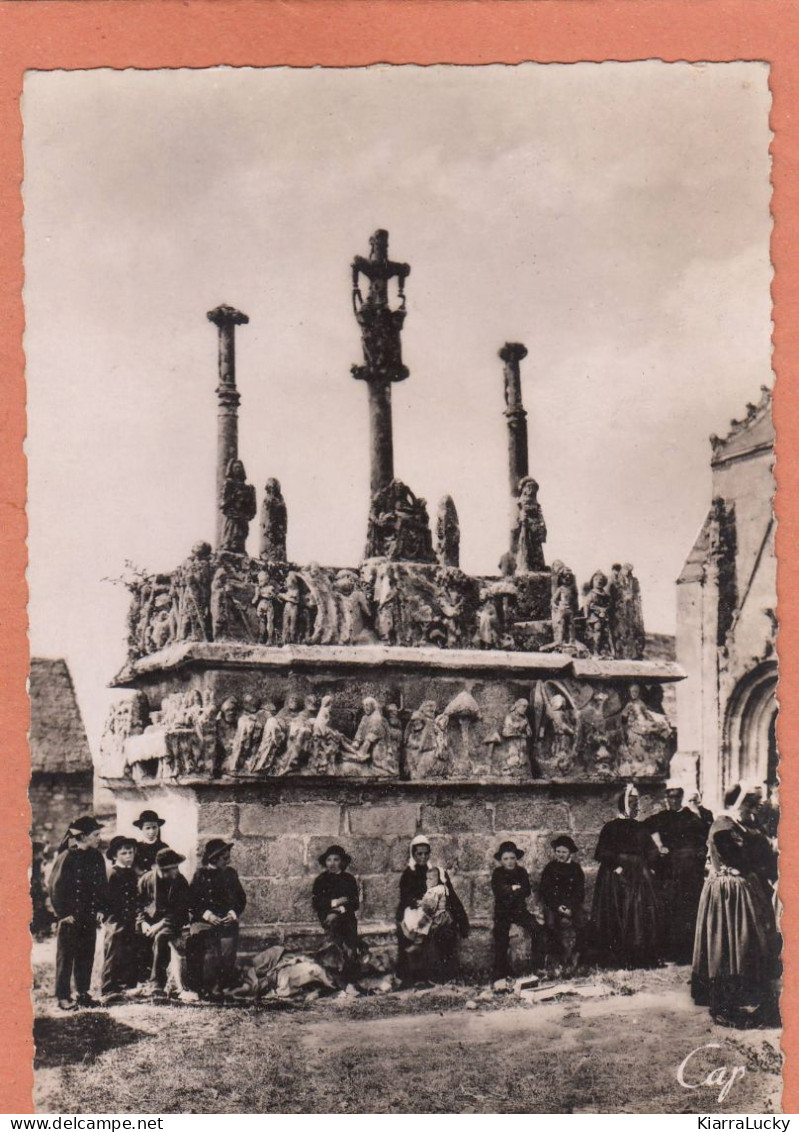 SCENES ET TYPES BRETONS - CALVAIRE DE TROUONAN - NEUVE - Monumenten