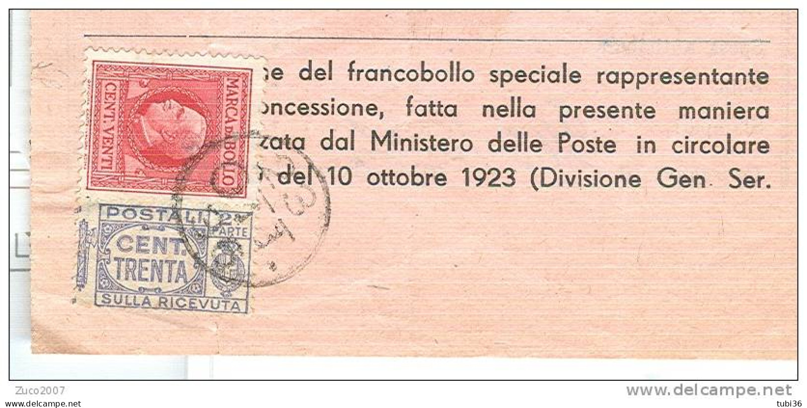 MONTAGNINI CORRIERE , COMO, MILANO, BOLLA SPEDIZIONE CON MARCA DA BOLLO E  FRFANCOBOLLO PACCHI POSTALI  2° PARTE, RR - Postpaketten