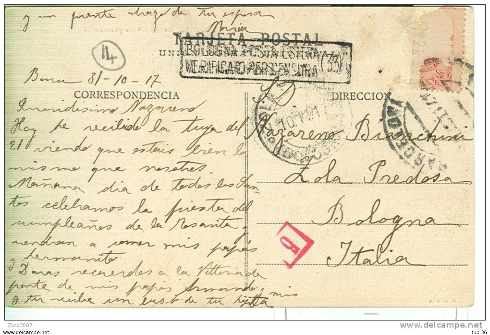 LEON, La Catedral, Postal, En Blanco Y Negro, A Partir De 1917, A Italia, El Pequeño Tamaño De 9 X14 - León