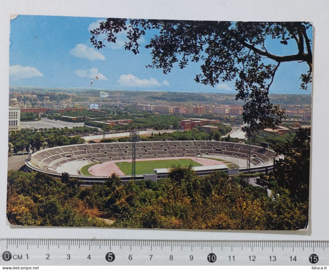 I122769 Cartolina - Roma - Stadio Olimpico - VG 19?? - Stadiums & Sporting Infrastructures