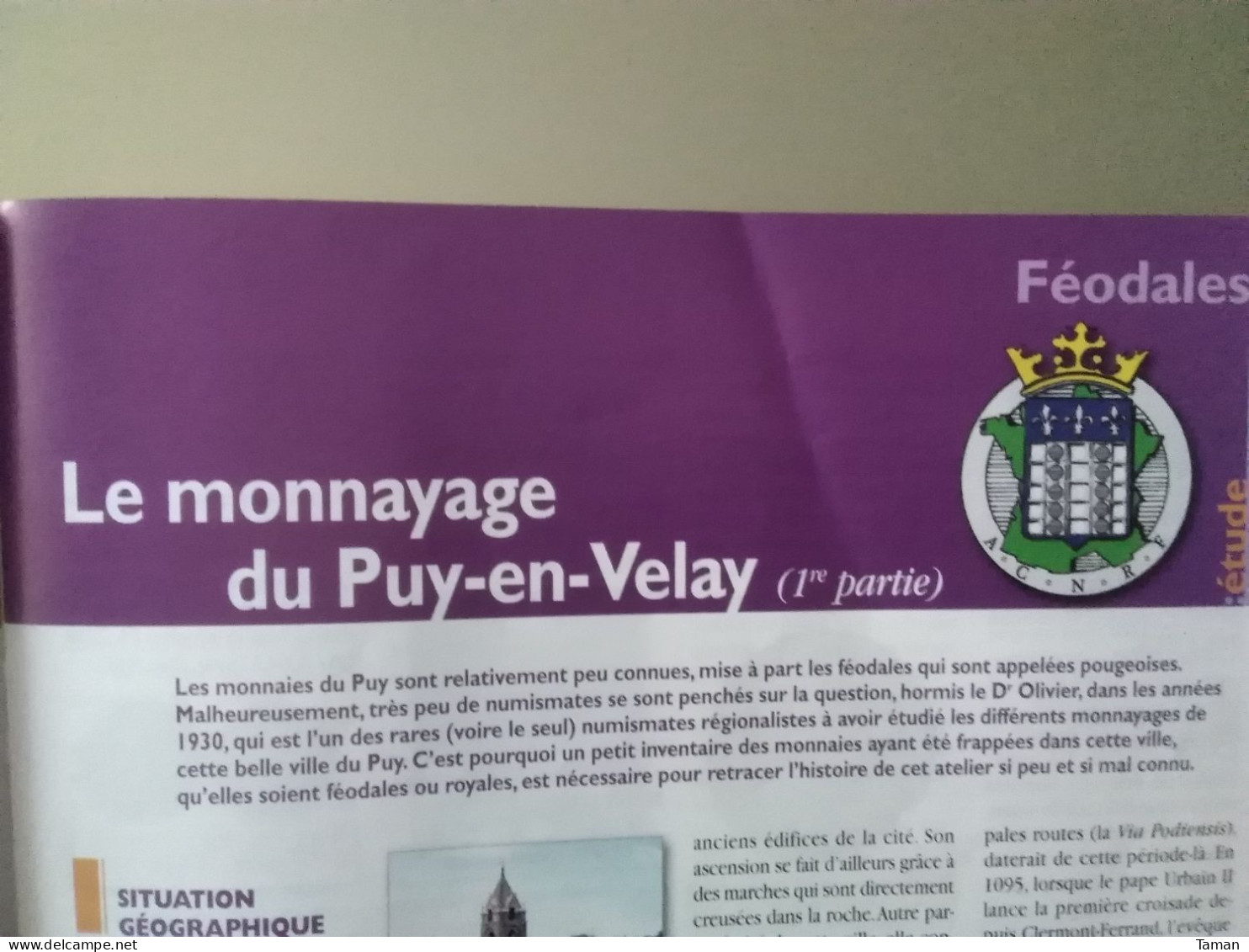 Numismatique & Change - Rome Antonin - Puy-en-Velay - Saint Louis - Ukraine - Monténégro - Französisch