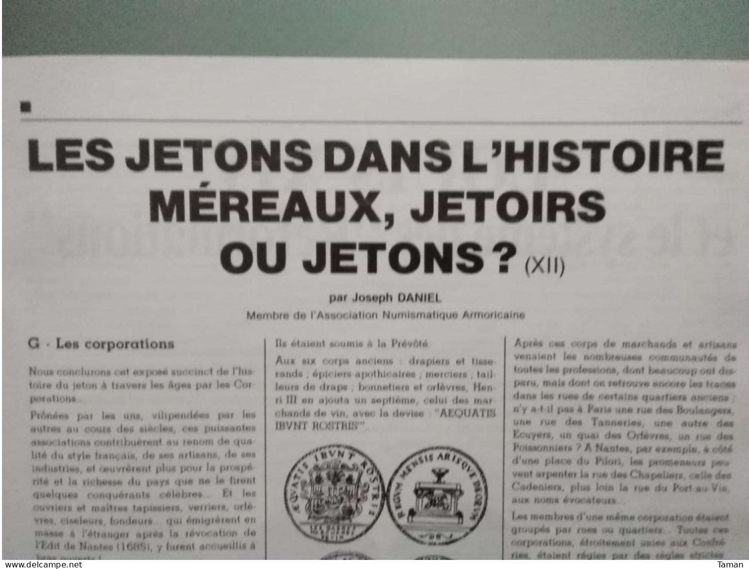 Numismatique & Change - Union Latine - Louis XIV Réformations - Belgique - Jetons Méreaux - French