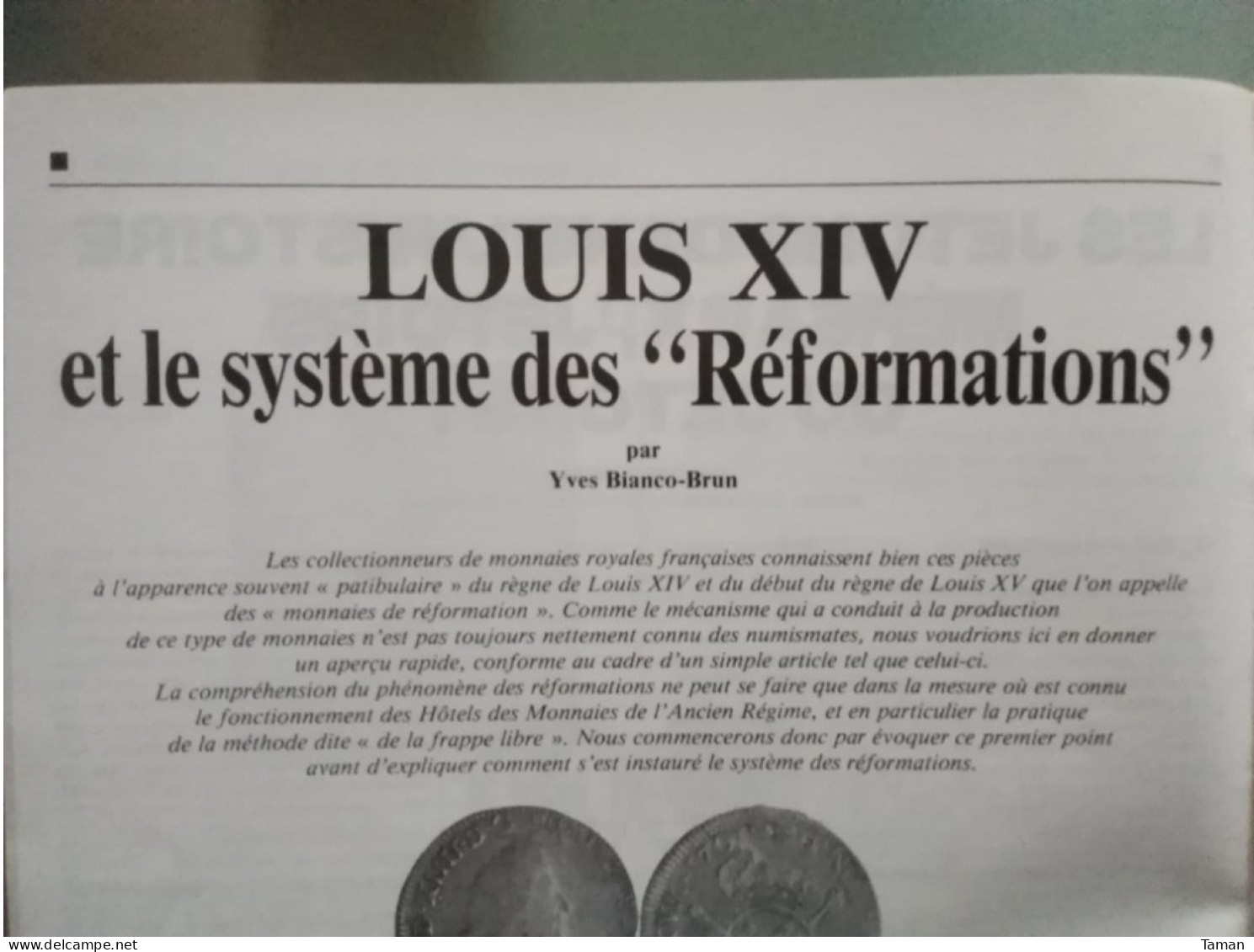 Numismatique & change - Union Latine - Louis XIV réformations - Belgique - Jetons méreaux