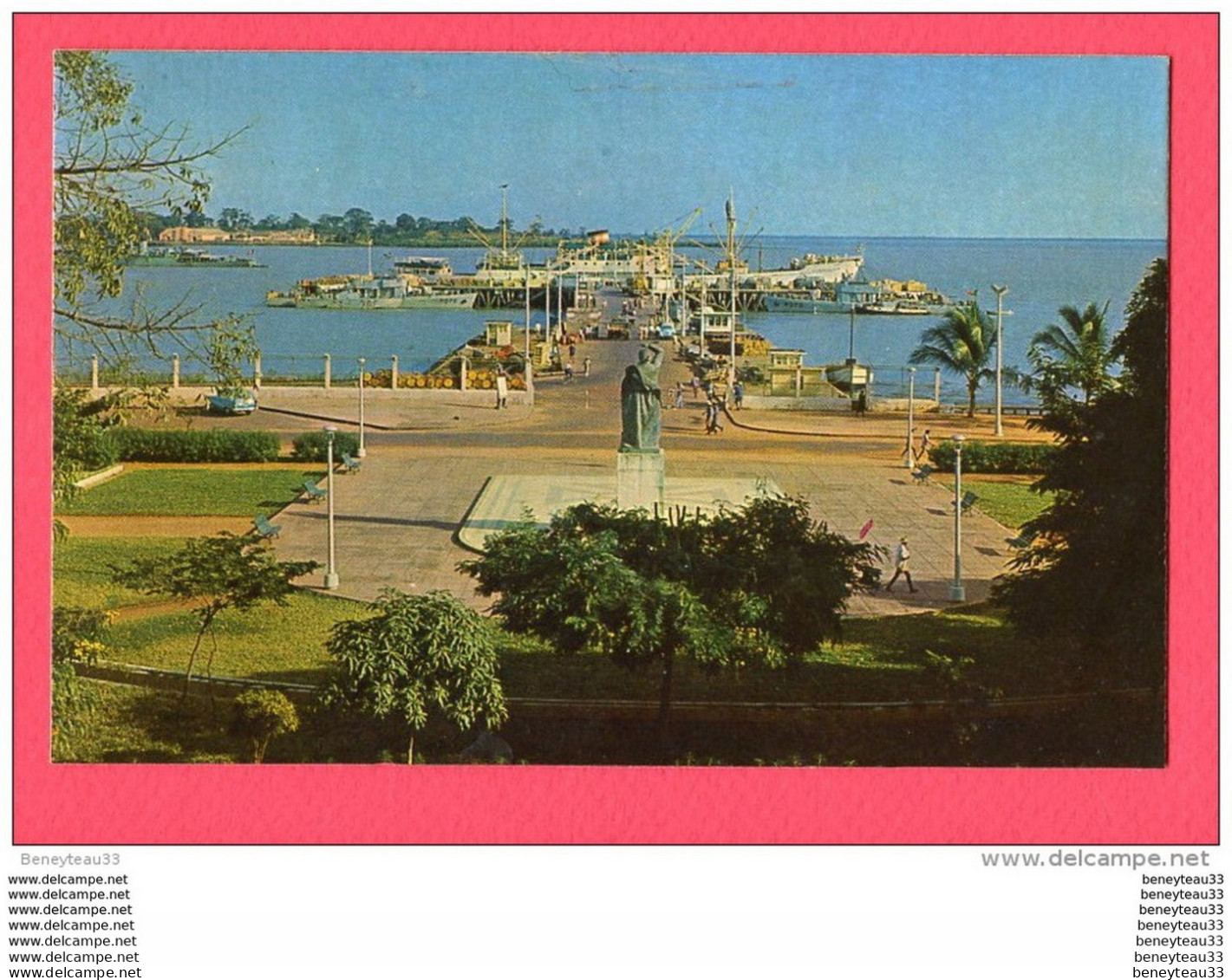 CPA (Réf : U 351) 110 PONTE-CAIS  (AFRIQUE-BISSAU) - Guinea Bissau