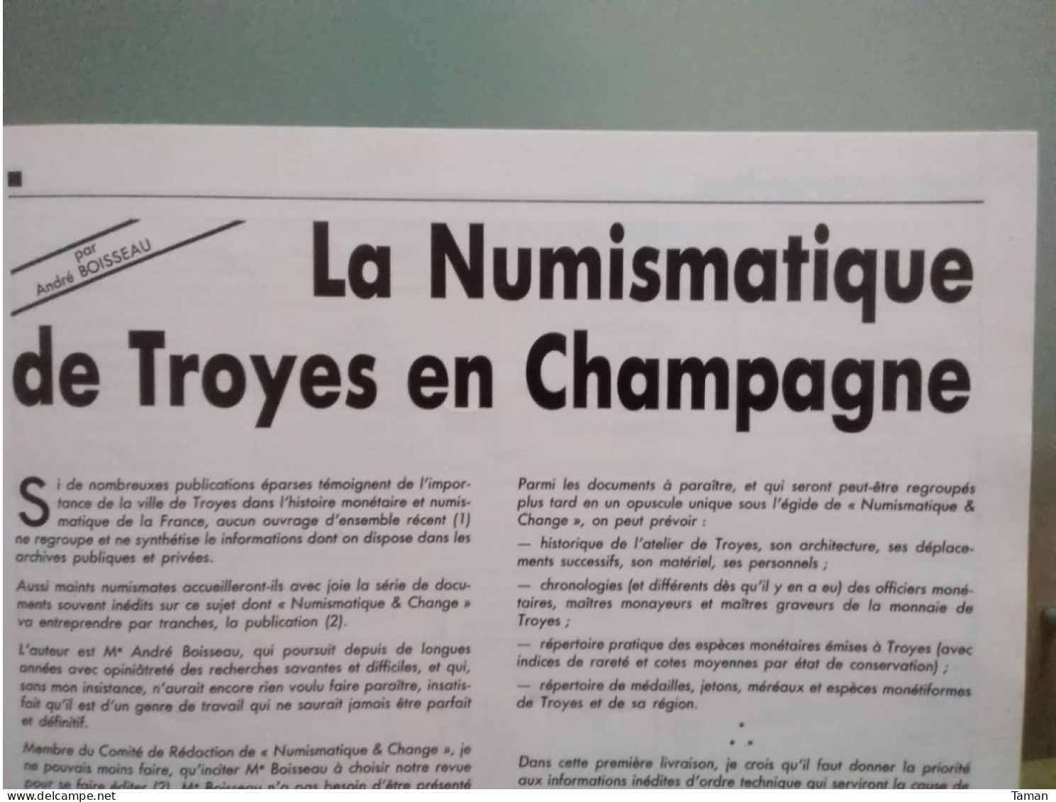 Numismatique & Change - Empire Ottoman Turquie - Troyes - Almohades - Monnaies Coupées - Francés