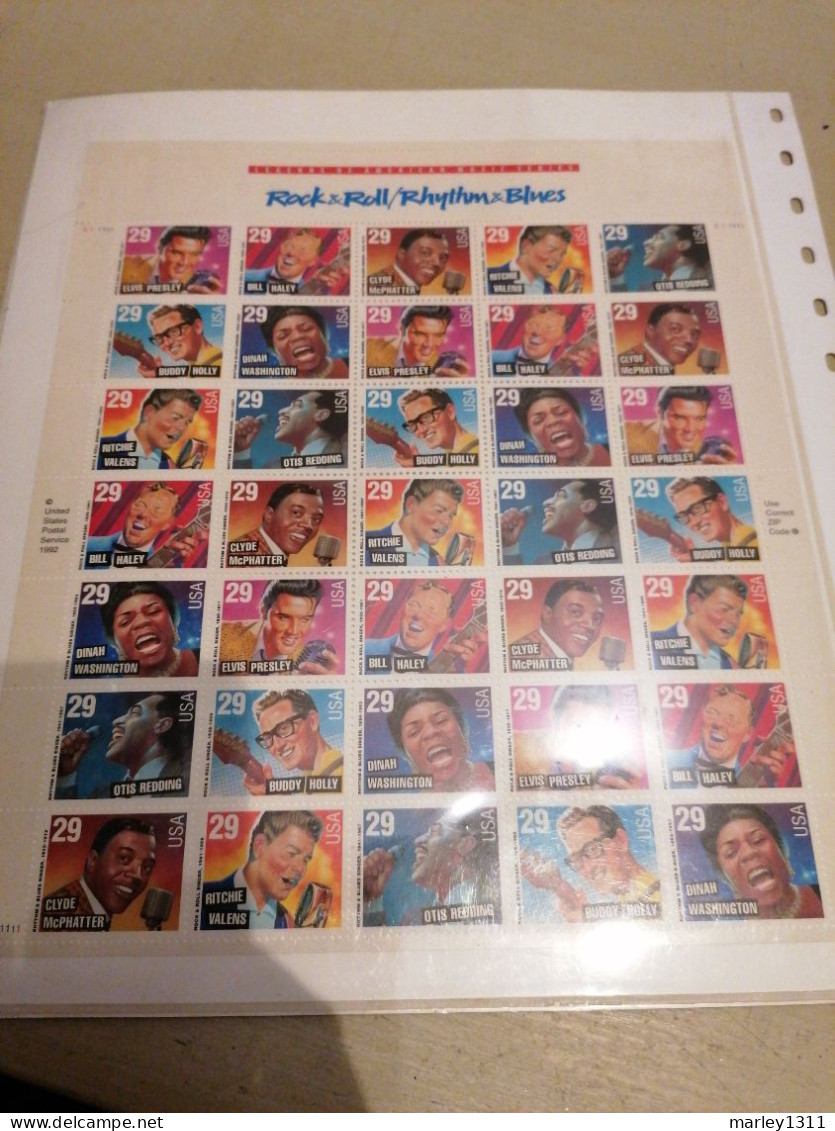 USA (1993) F YT 2161 - Sheets