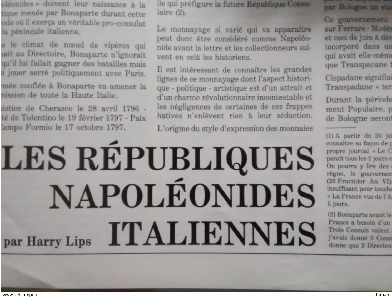 Numismatique & Change - Troyes En Champagne - Louis XV à XVII - Les Rouelles - Napoléonides Italie - Francese