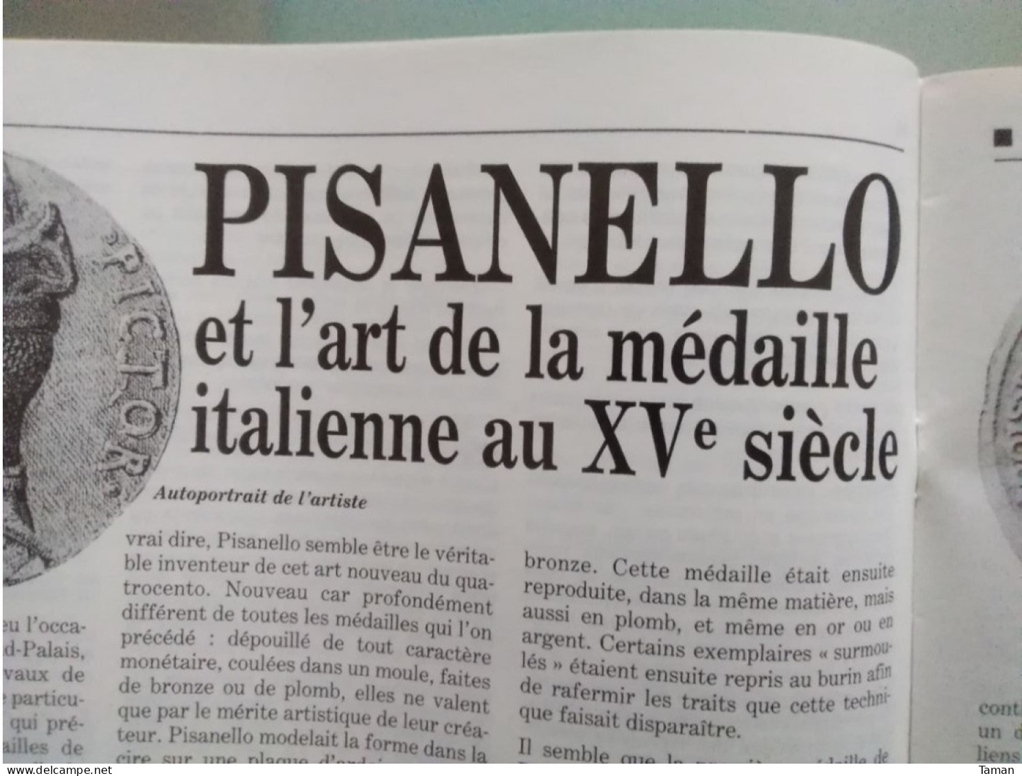 Numismatique & Change - Empereurs Illyriens - Pisanello Médaille Italie - Rome - Français