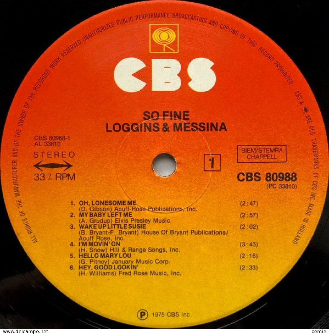 LOGGINS  &  MESSINA  °  SO FINE - Other - English Music