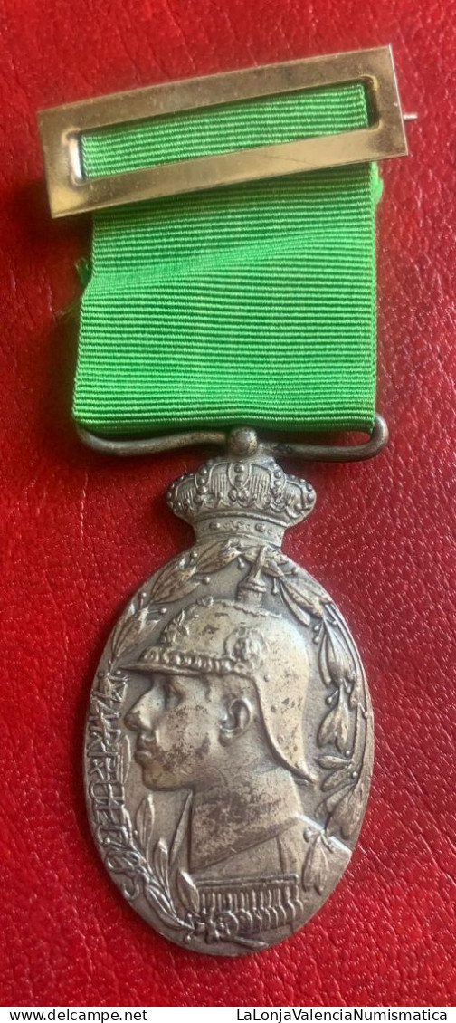 España Medalla Alfonso XIII Marruecos 1916 PG 817 - Otros & Sin Clasificación