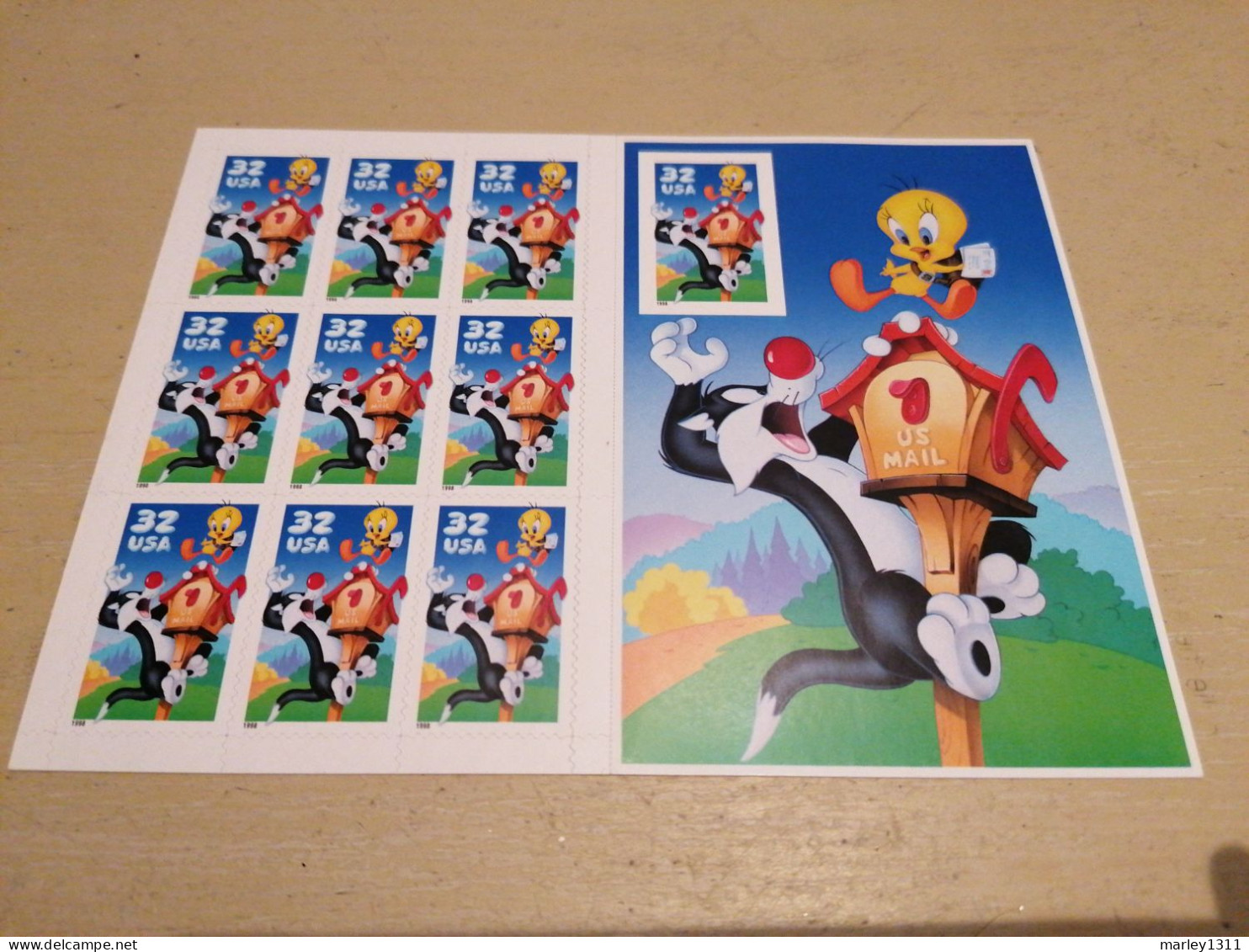 USA (1998) Stampbooklet YT 2722 - 3. 1981-...