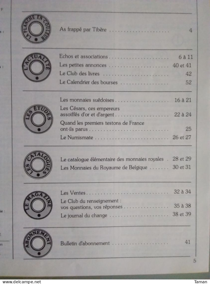 Numismatique & Change - Suède - Les Césars - Francés