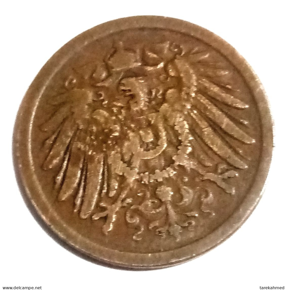 Germany Empire, ERROR Minting 2 Pfennig As Shown, 1906 A. Berlin, AUNC, Homaa - 2 Pfennig