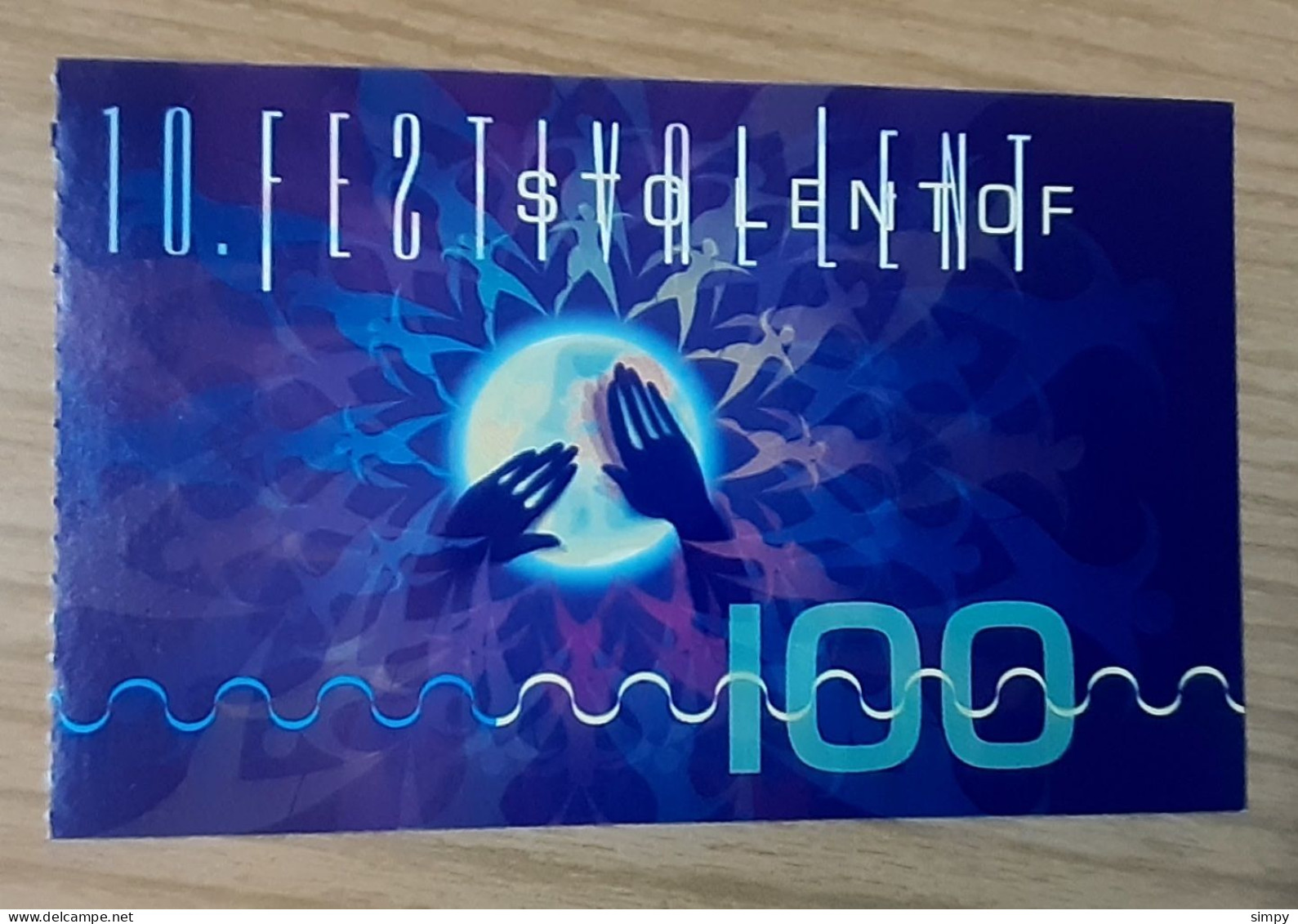 SLOVENIA 100 Lentof 2002 LENT Festival Maribor Coupon Bon Voucher UNC - Eslovenia