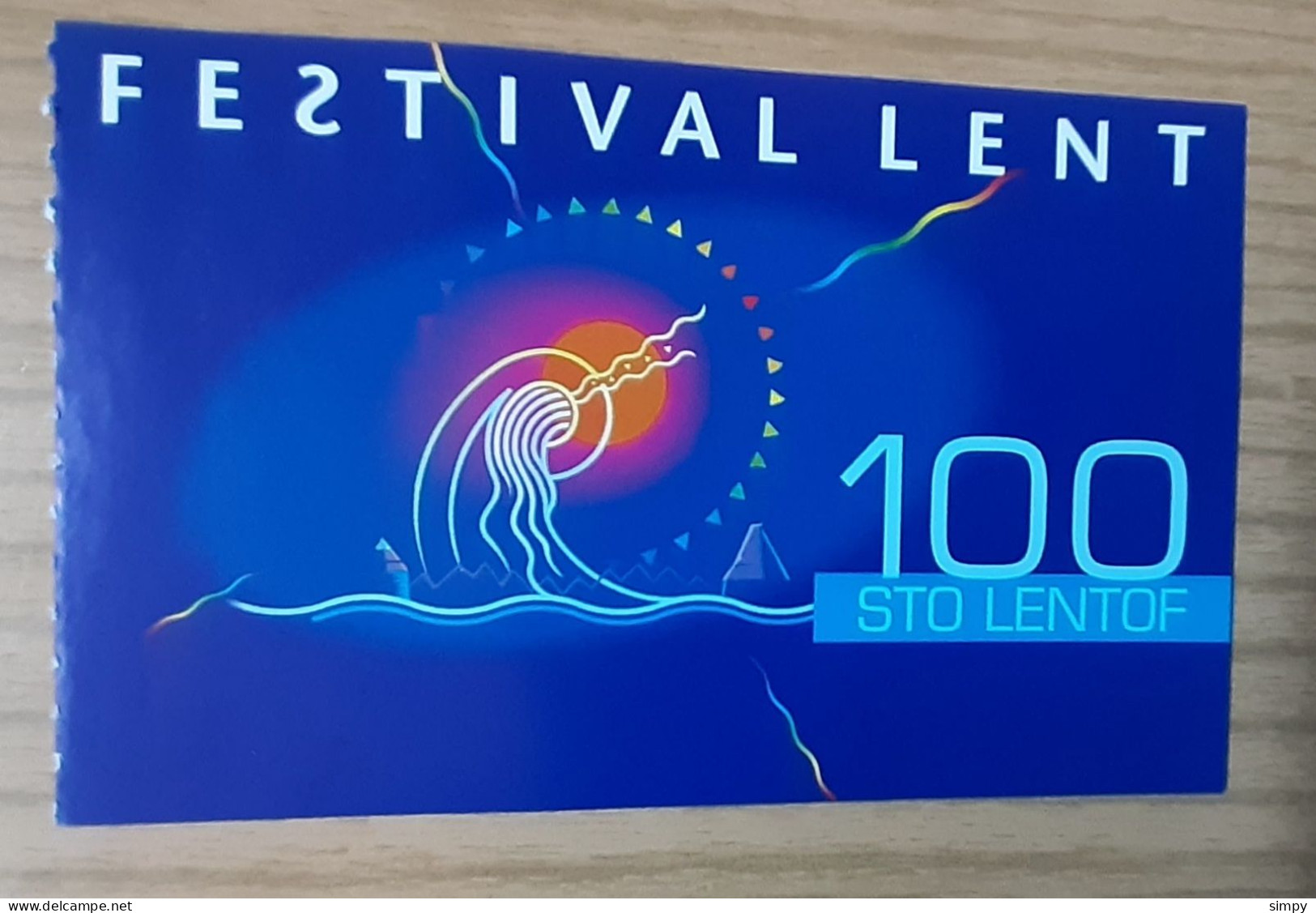 SLOVENIA 100 Lentof 2003 LENT Festival Maribor Coupon Bon Voucher UNC - Slovenia