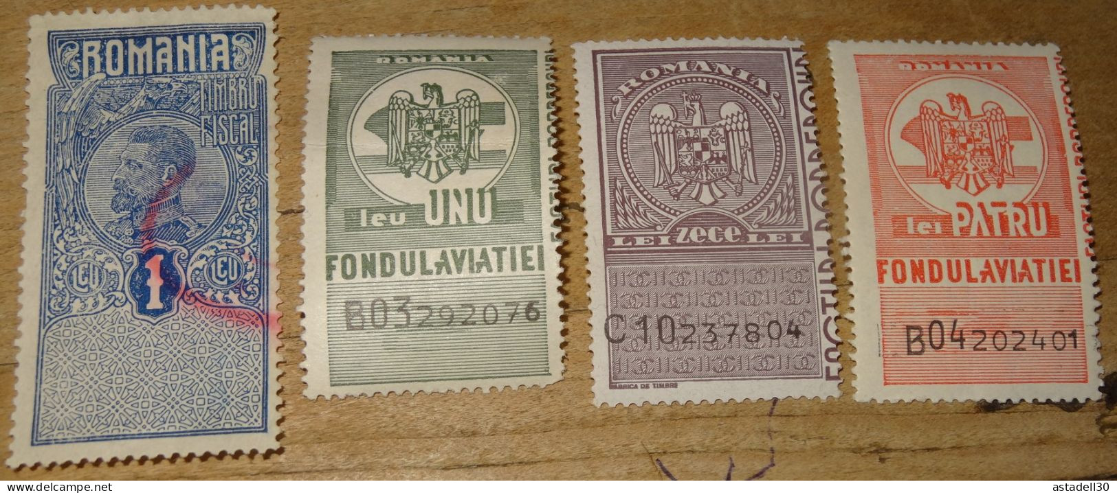 ROUMANIE ROMANIA : Petit Lot De Fiscaux ?   ............ CL1-10-5b - Revenue Stamps