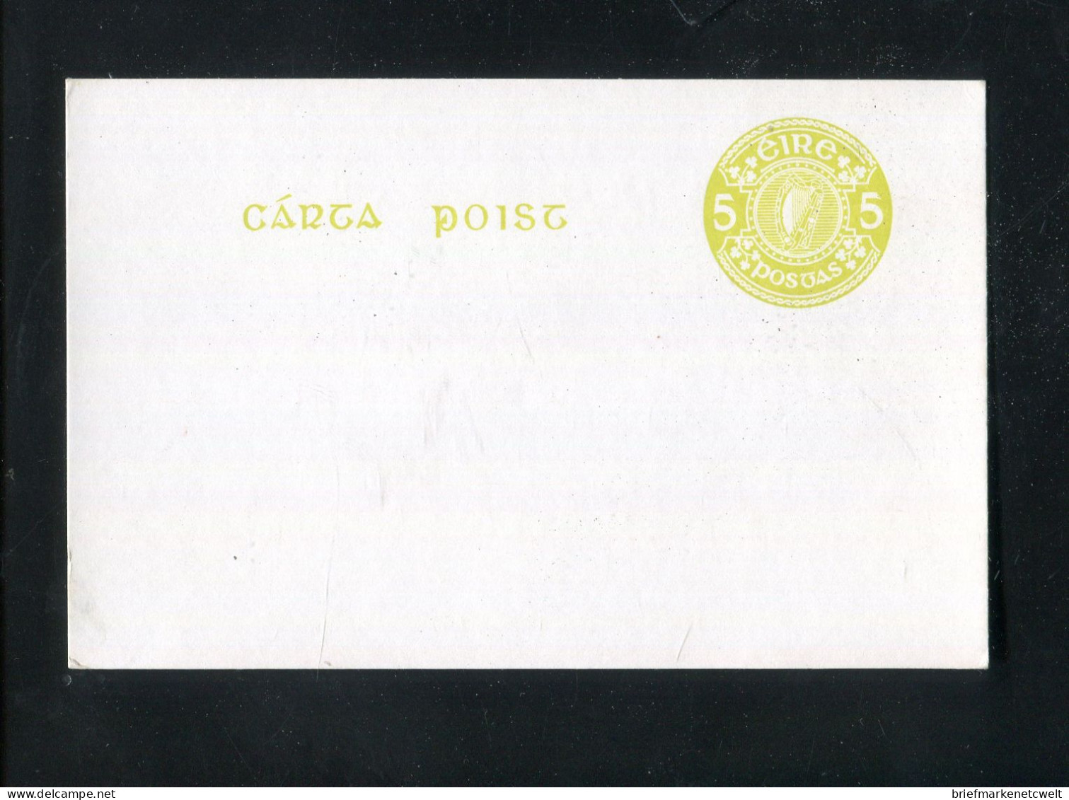 "IRLAND" 1975, Postkarte Mi. P 10 ** (1912) - Interi Postali