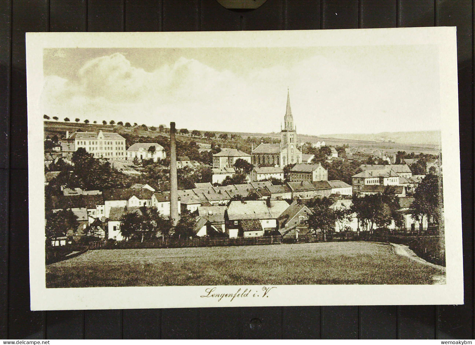 DR: AK Von Lengenfeld I. V.  Vom 12.11.1925 Mit 5 Pf Reichsadler Knr.: 356 - Vogtland