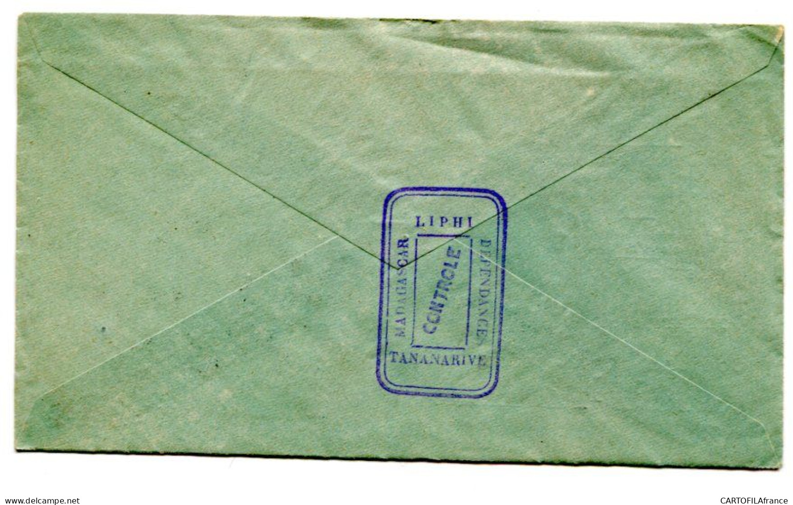 Lettre LIAISON PHILATHELIQUE  France AUSTRALE 1953 - ...-1955 Préphilatélie