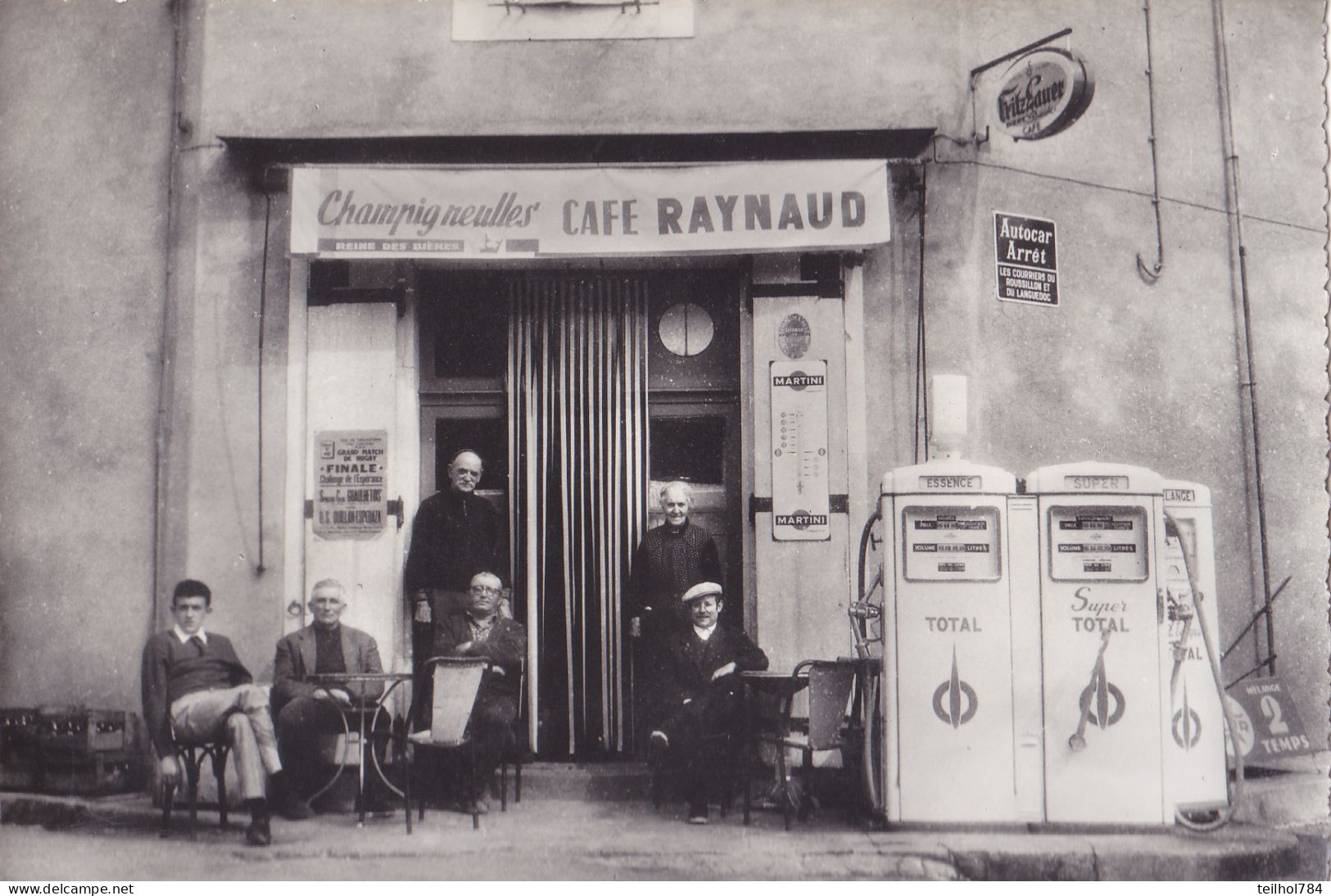 CONQUES SUR ORBIEL-  CAFE RAYNAUD - Conques Sur Orbiel