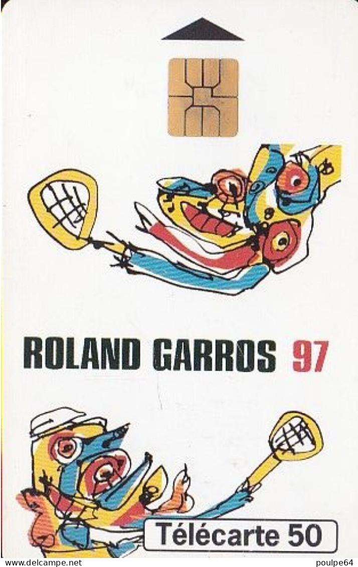F737  05/1997 - ROLAND GARROS 97 - 50 SO3(verso : N° Deux Lignes - 2ème Ligne Vers La Gauche Sous Le A) - 1997