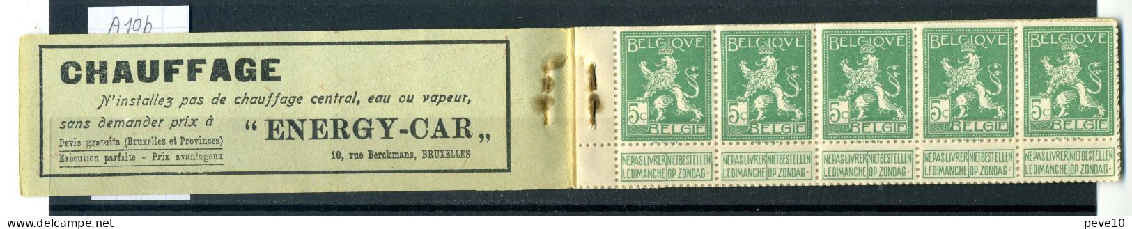 Belgique  N° A10 B Xx    Complet - 1907-1941 Alte [A]