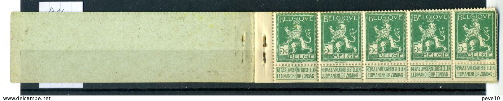 Belgique  N° A11 Xx    Complet - 1907-1941 Alte [A]