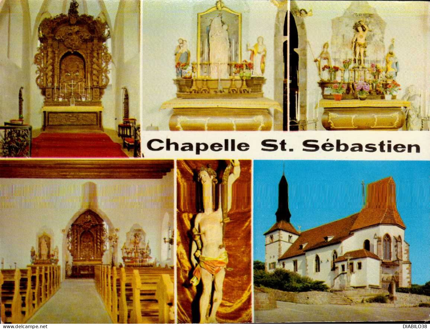 DAMBACH-LA-VILLE     ( BAS-RHIN )    LA CHAPELLE ST-SEBASTIEN - Dambach-la-ville