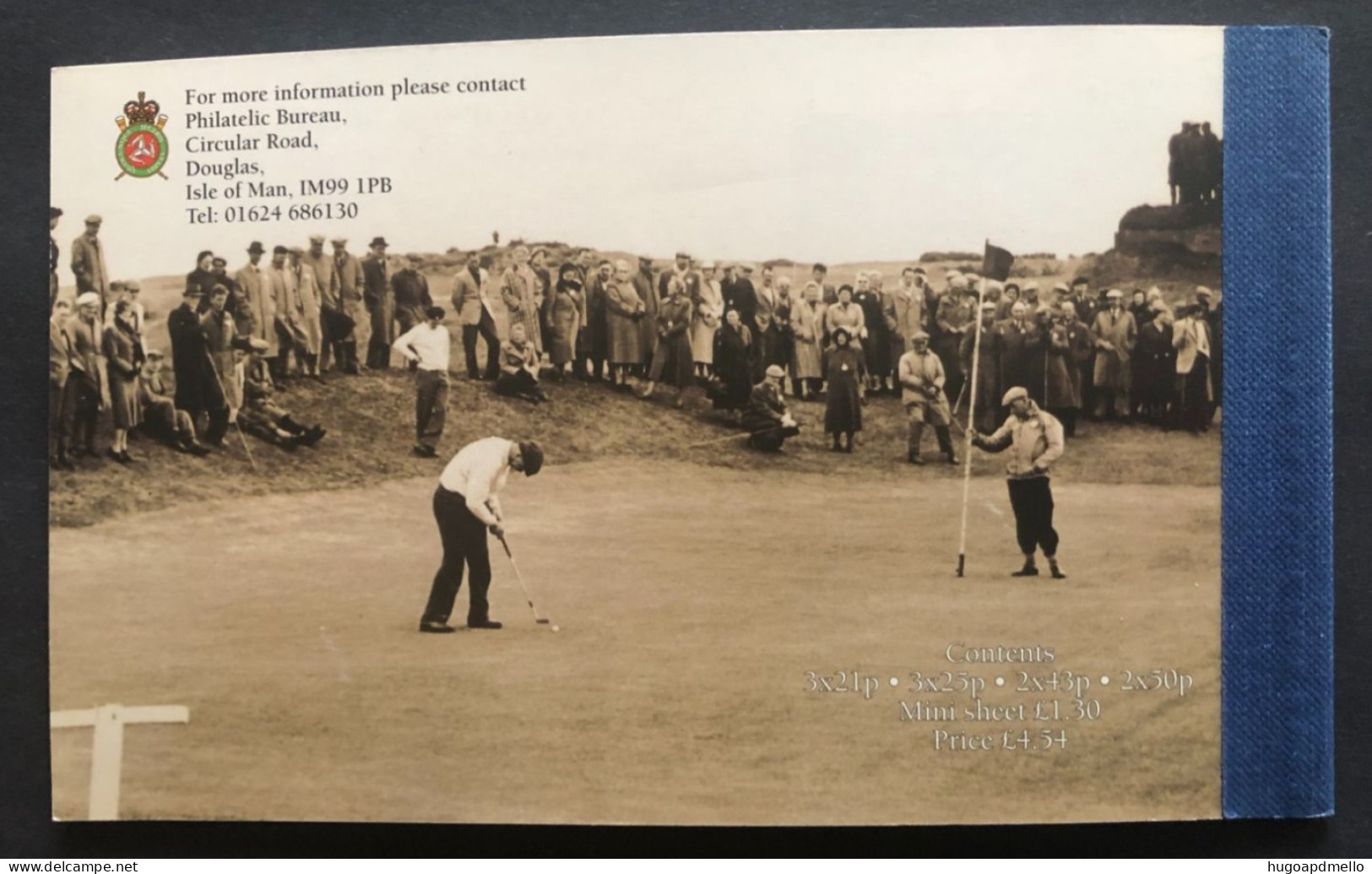 ISLE OF MAN, Prestige Booklet « GOLF ON MANN », 1997