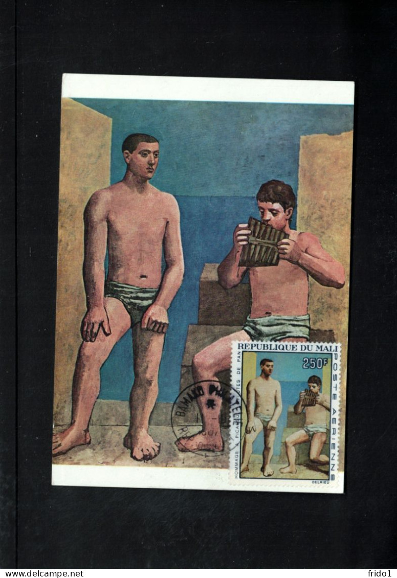 Mali 1967 Art Painting Pablo Picasso Maximum Card - Picasso
