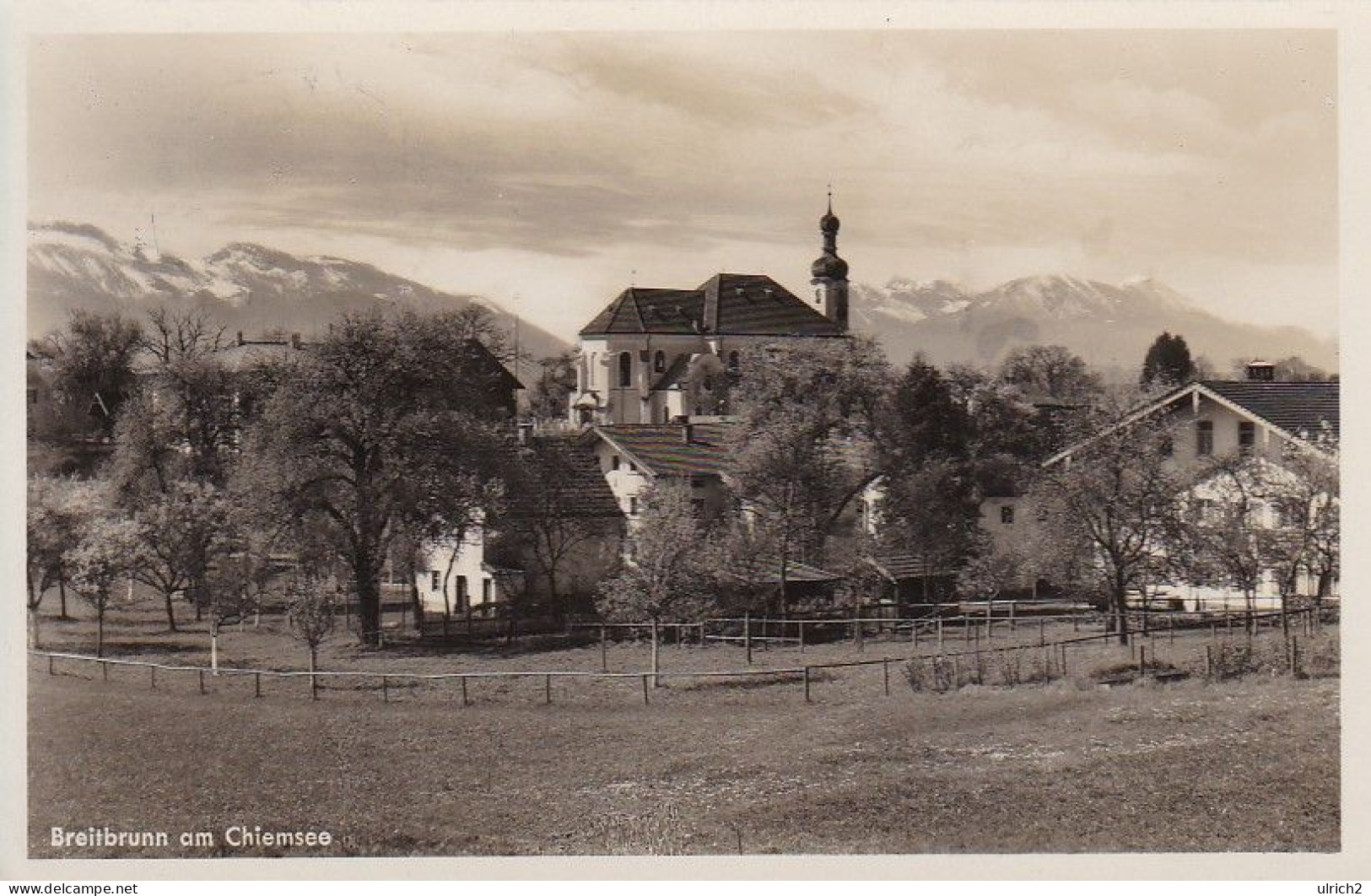 AK Breitbrunn Am Chiemsee - 1936 (65928) - Chiemgauer Alpen