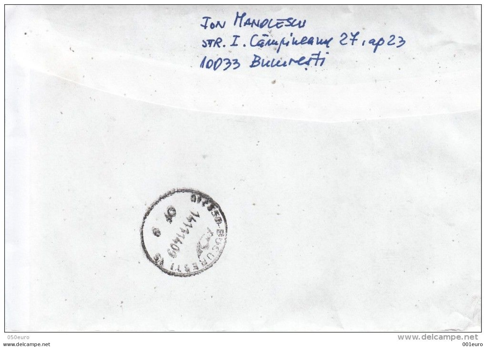 ROMANIA 1 Stamp On Circulated Cover ROTARY CLUB - Registered Shipping! - Covers & Documents