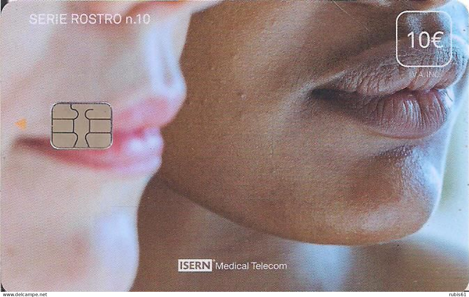 TARJETAS TELEFONICAS ISERN ROSTRO Nº10 - Other & Unclassified