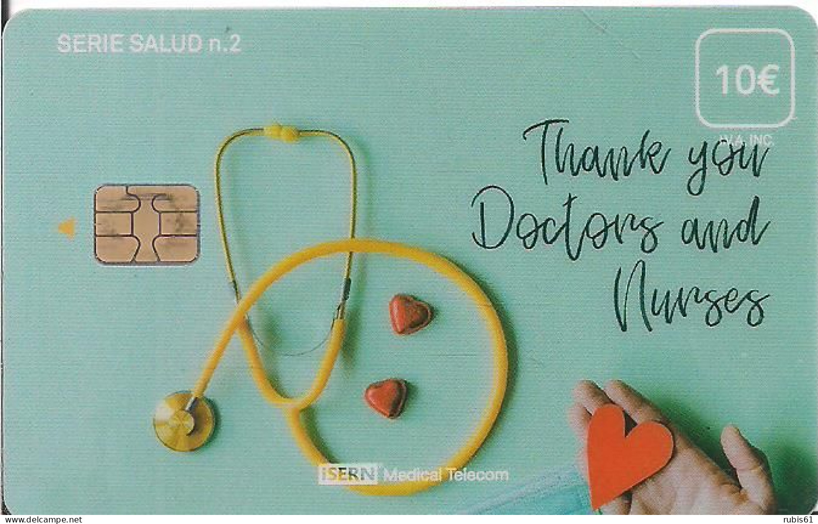 TARJETAS TELEFONICAS ISERN SALUD Nº2 - Sonstige & Ohne Zuordnung