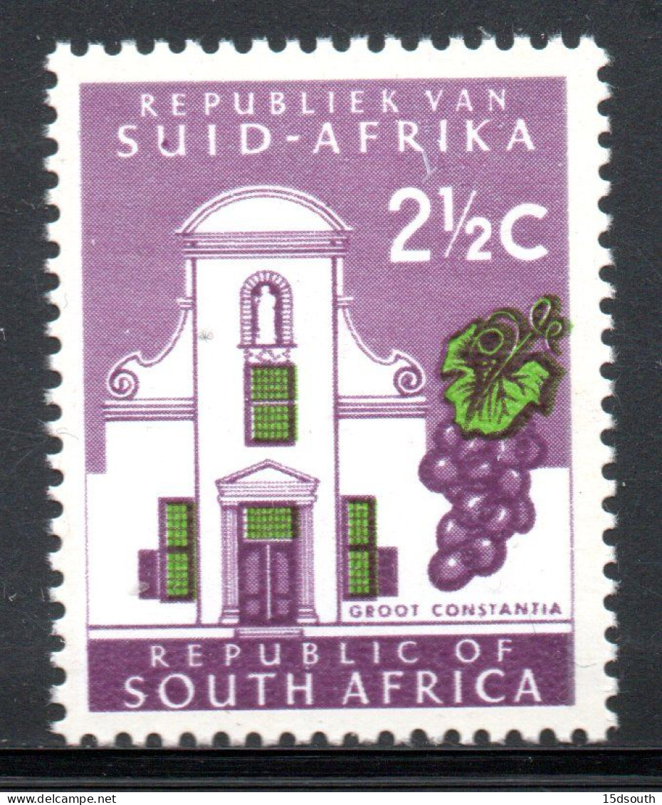 South Africa - 1970 Definitive 2½c Wmk Left (**) # SG 286w - Blocks & Sheetlets