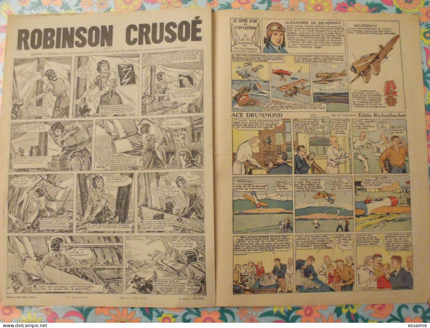 5 N° De Hurrah ! De 1936. Brick Bradford, Dick L'intrépide, Le Roi De La Police Montée. A Redécouvrir - Hurrah