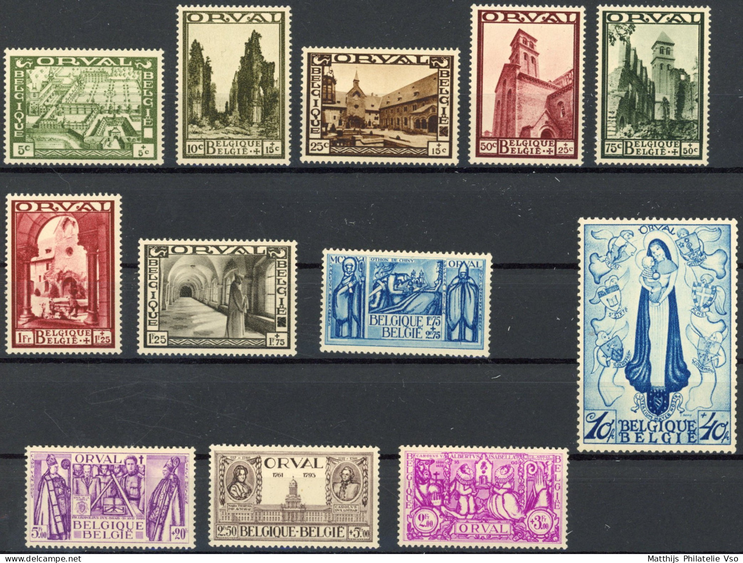 [* SUP] N° 363/74, 'Grande Orval', La Série Complète - Grande Fraîcheur - Cote: 1100€ - Unused Stamps
