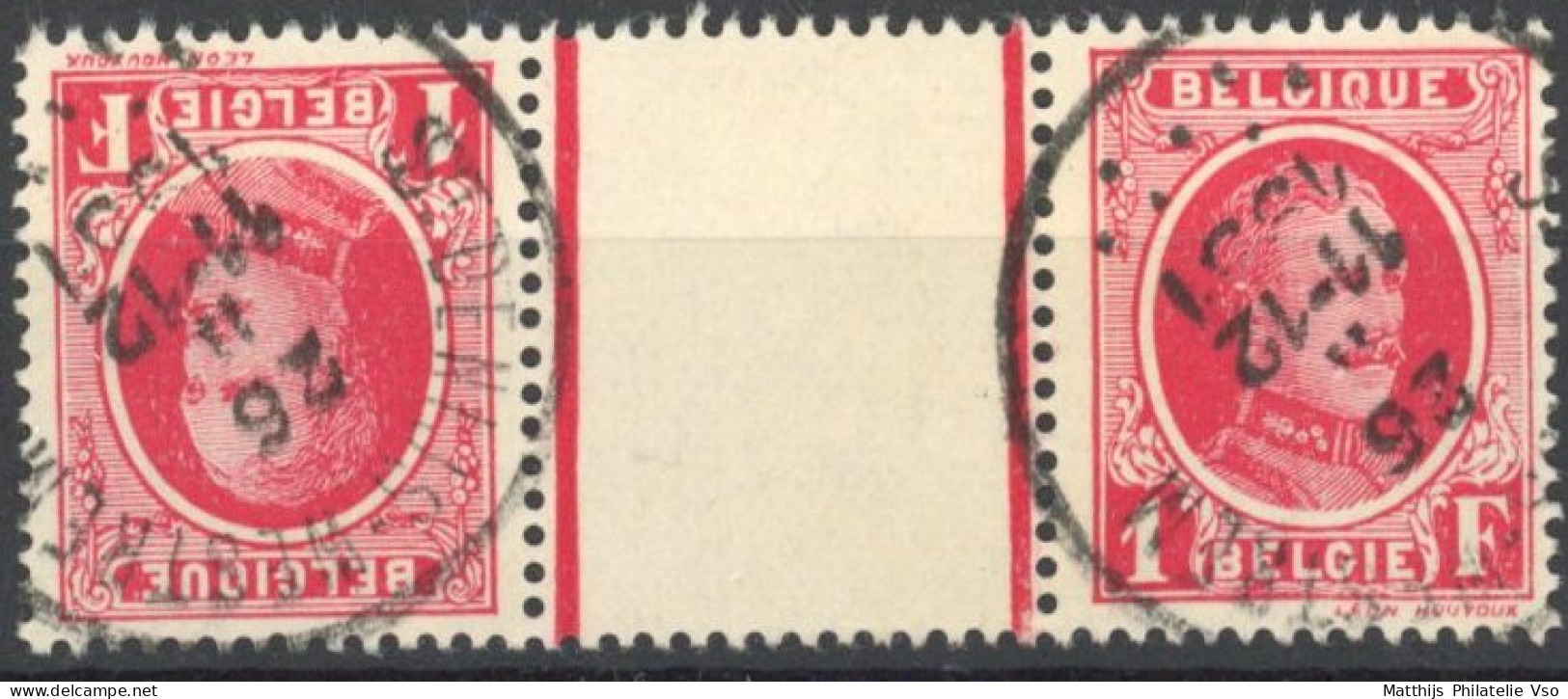 [O SUP] KT1, 1F Rouge - Jolies Oblitérations - Cote: 25€ - 1929-1937 Heraldischer Löwe