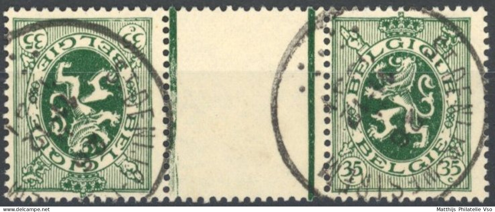 [O SUP] KT6, 35c Vert - Jolies Oblitérations - Cote: 38€ - 1929-1937 Heraldic Lion
