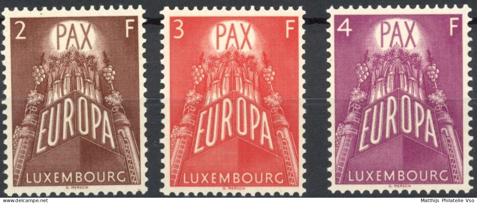 [** SUP] N° 531/33, Europa 1957, La Série Complète - Fraîcheur Postale - Cote: 150€ - Autres & Non Classés