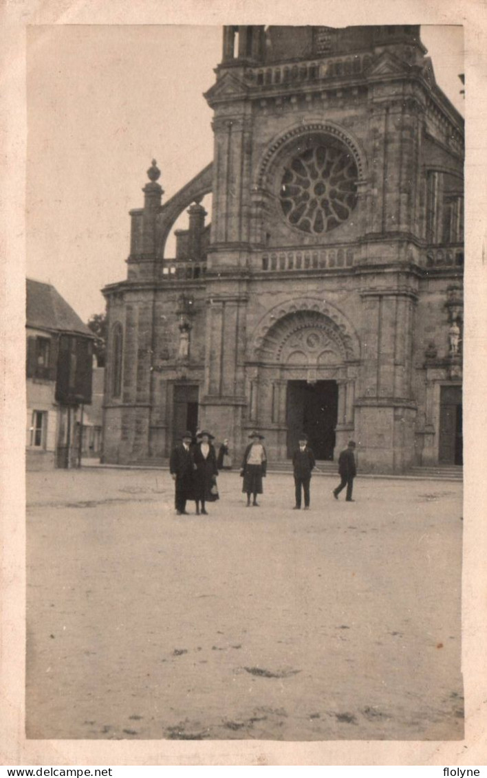 Sainte Anne D'auray - Carte Photo - La Place De L'église Du Village - Sainte Anne D'Auray