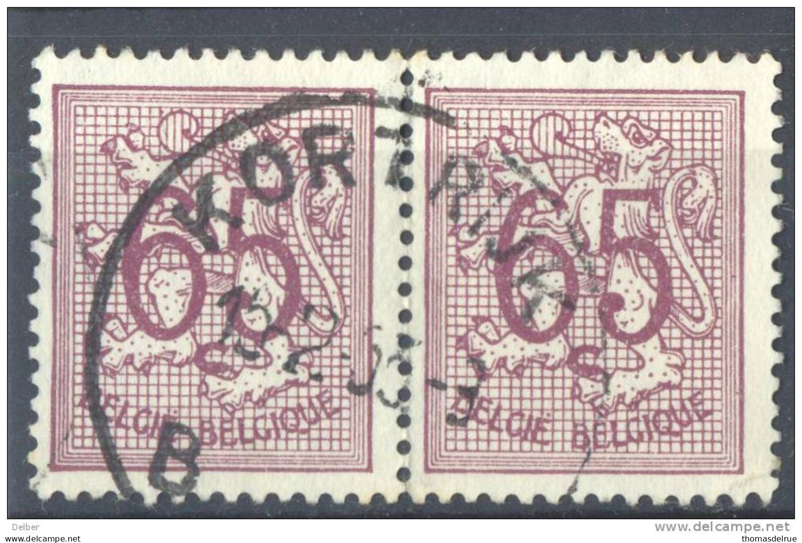 _Hm846: N° 856: B KORTRIJK B - 1951-1975 Heraldieke Leeuw