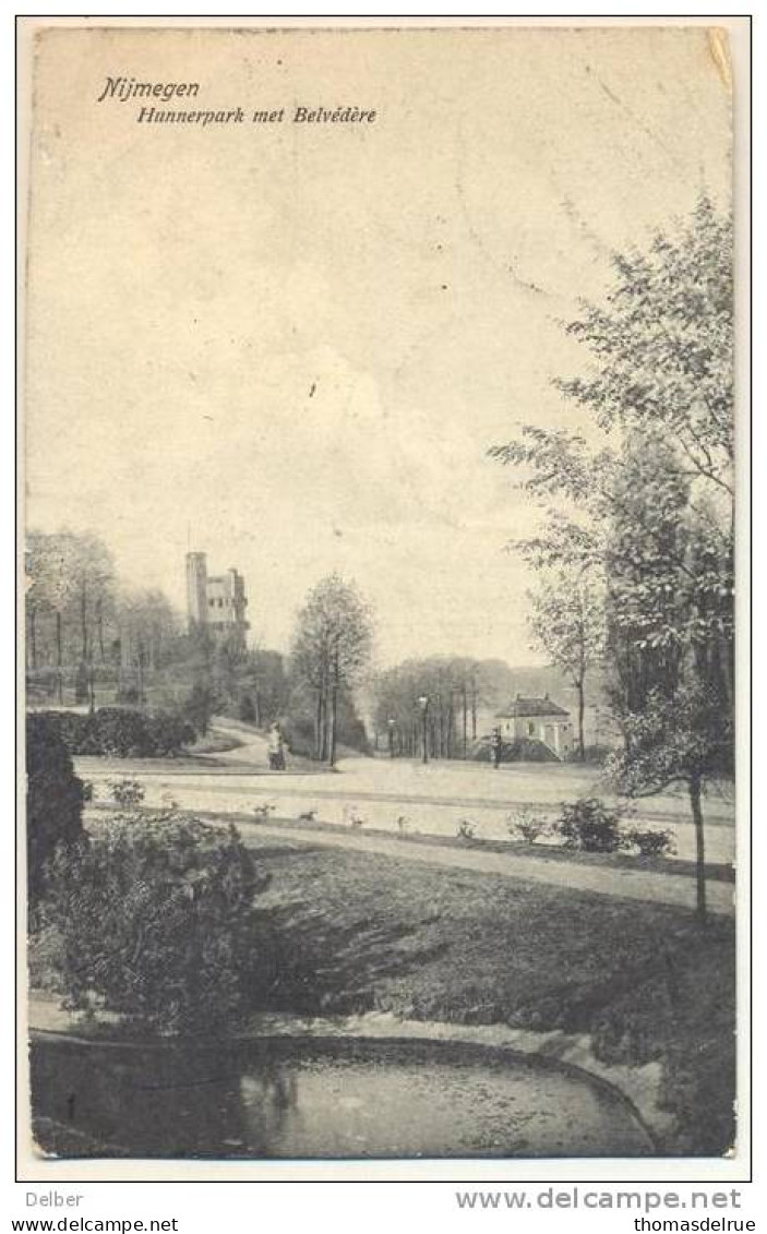 3PK-993: Nijmegen, Hunnerpark Met Belvédère > ZALTBOMMEL 1908 : - Nijmegen