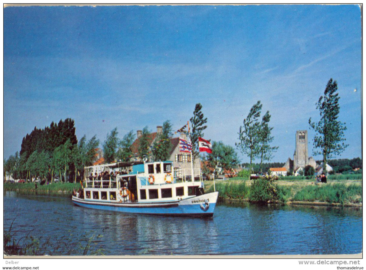 4cp049 : M.S.Zeehond Brugge-Damme-Brugge Per Boot En Bateau.... - Damme