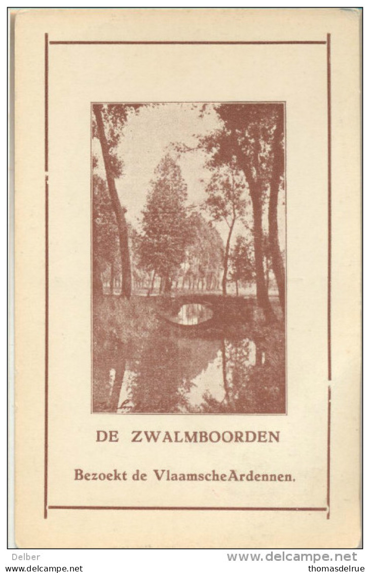 _4Cc-710: Vlaamsche Toeristenbond Tak ZOTTEGEM  : DE ZALMBOORDEN Bezoekt De Vlaamdche Ardennen - Zottegem