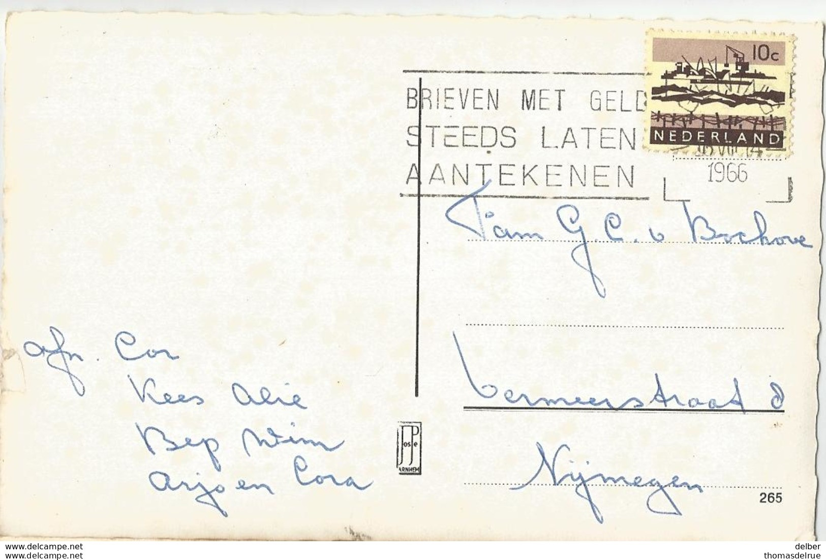 8Eb-778:  WAGENINGEN Herv. Kerk  . 1966.. - Wageningen