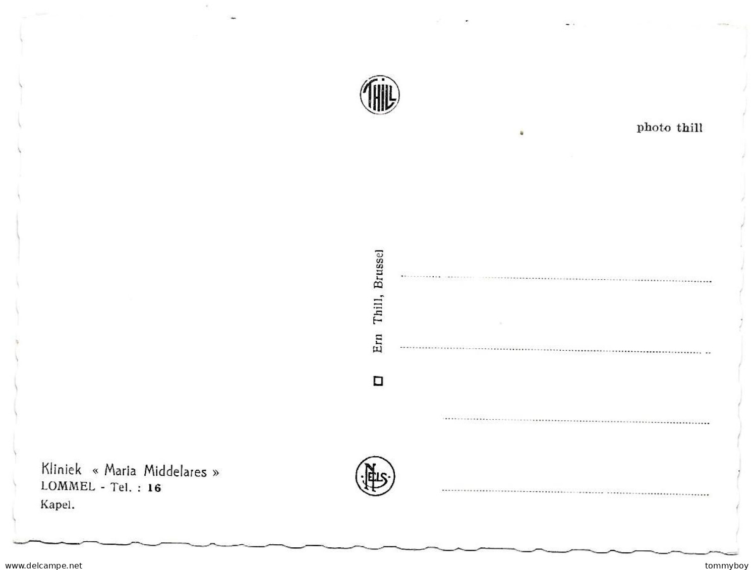CPA Lommel, Kliniek Maria Middelares, Kapel - Lommel