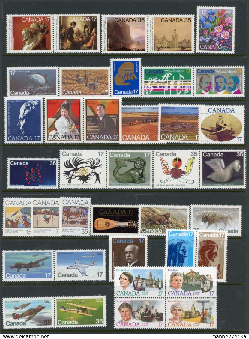 Canada Collection MNH 1980's - Unused Stamps