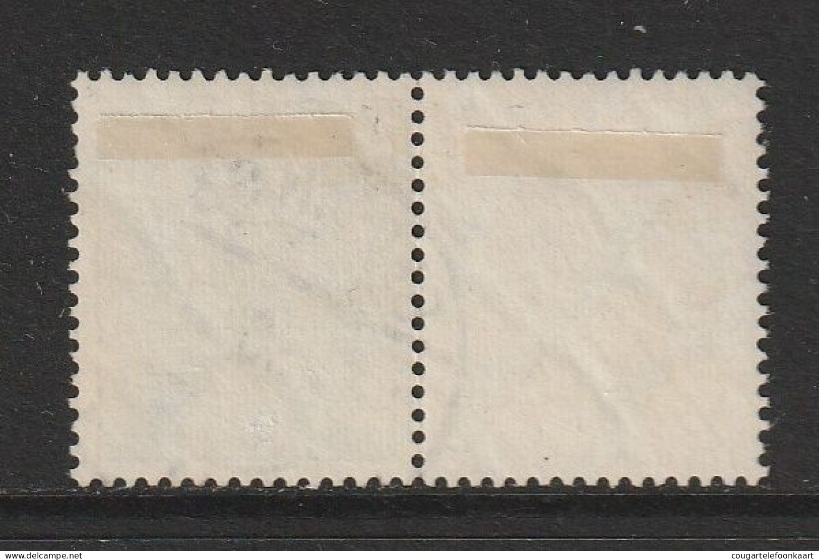 Reichspräsidenten 1928, Combinatie W 27.1, Gestempelt, 15€ Kat. - Carnets & Se-tenant